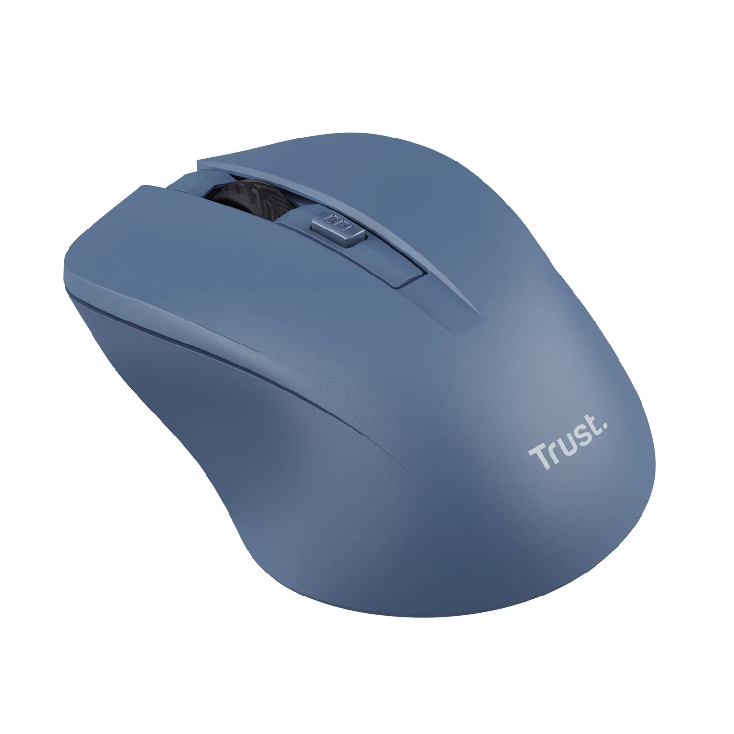 Rato Sem Fios Silencioso Trust Mydo RF Wireless 1800 DPI para Escritório, Azul - Imagem 2