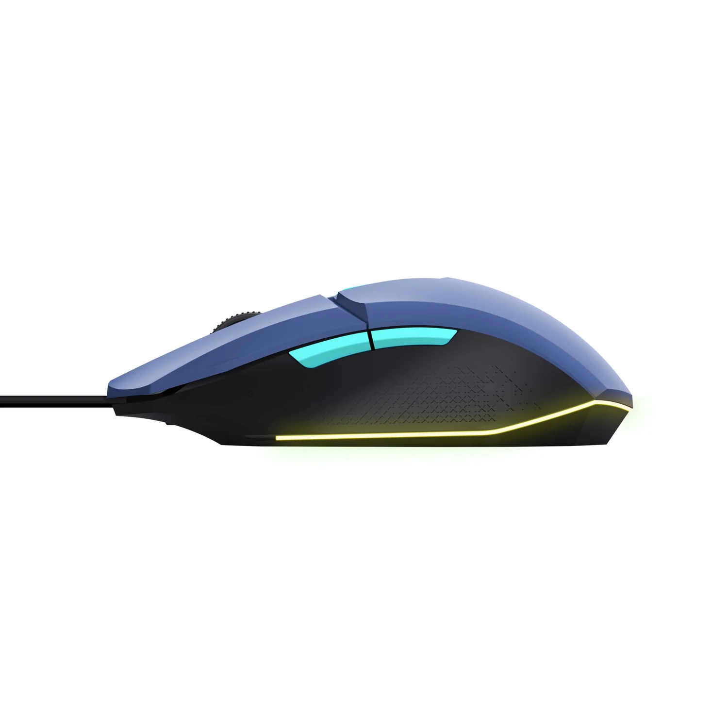 Rato Gaming Trust GXT 109B Felox 6400 DPI 6 Botões Iluminação Multi-cor Cabo 1.5m Azul - Imagem 5
