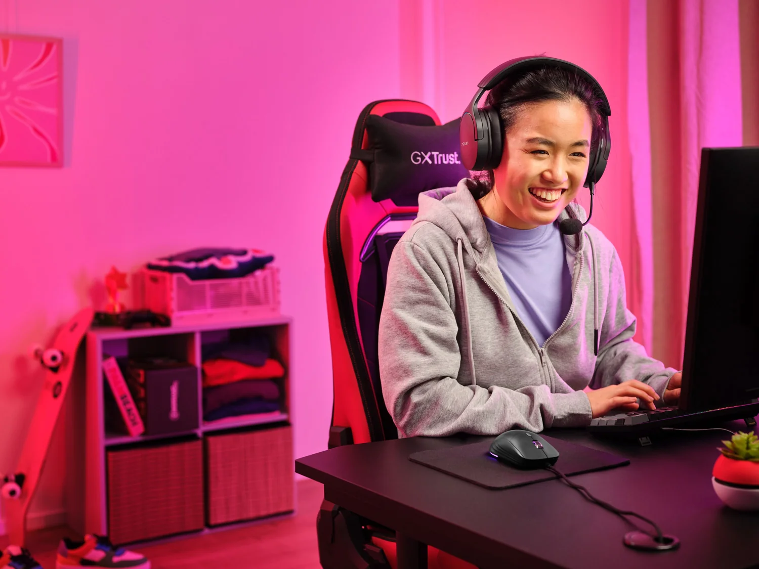 Rato Gaming com fio Trust GXT 925 Redex II Laser 10 000 DPI RGB — Preto - Imagem 9