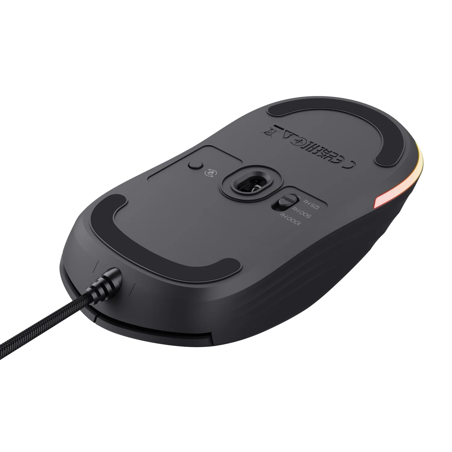 Rato Gaming com fio Trust GXT 925 Redex II Laser 10 000 DPI RGB — Preto - Imagem 6