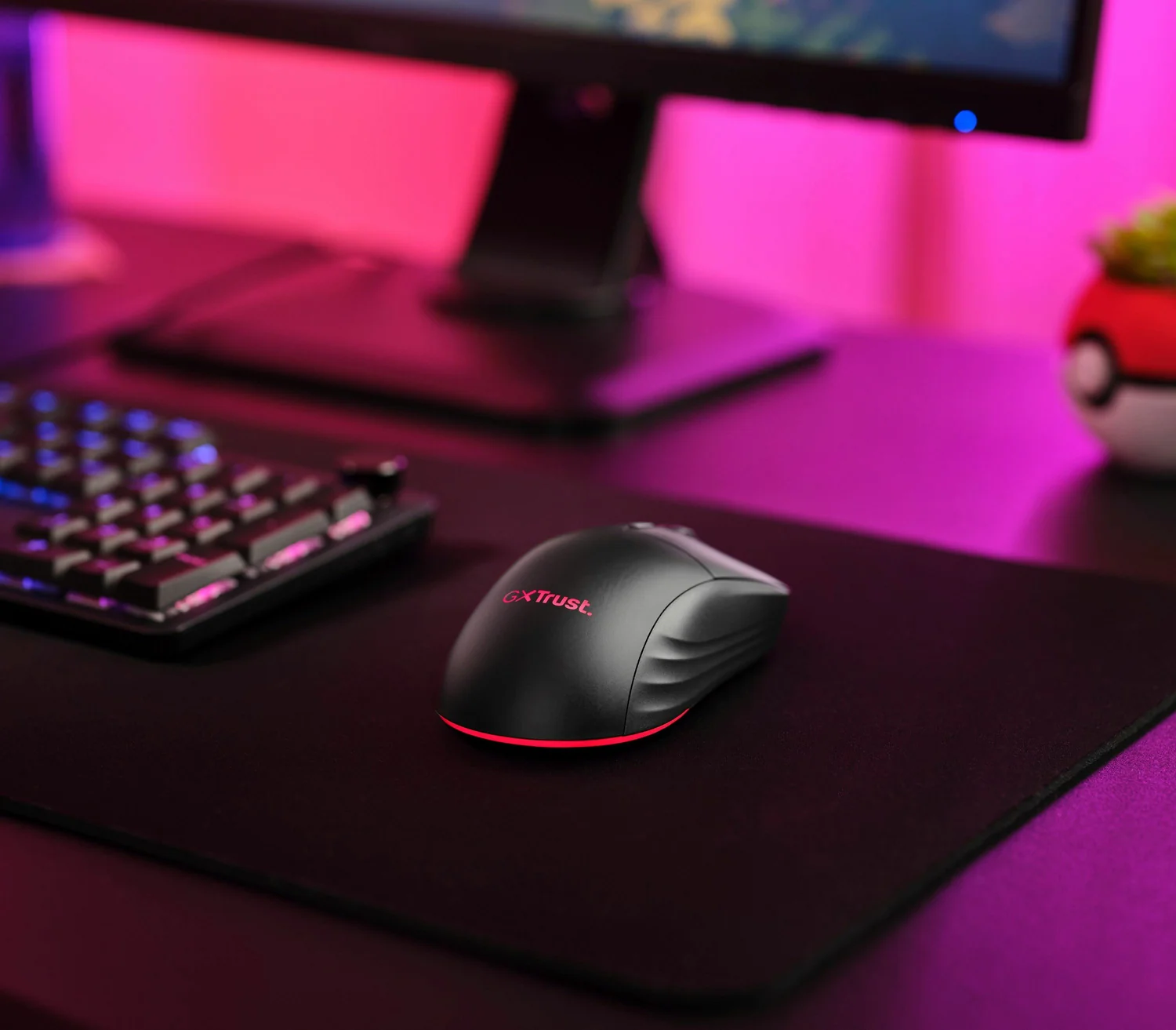 Rato Gaming Sem Fios Trust GXT926 Redex II 10000 DPI 6 Botões Programáveis RGB Preto - Imagem 11