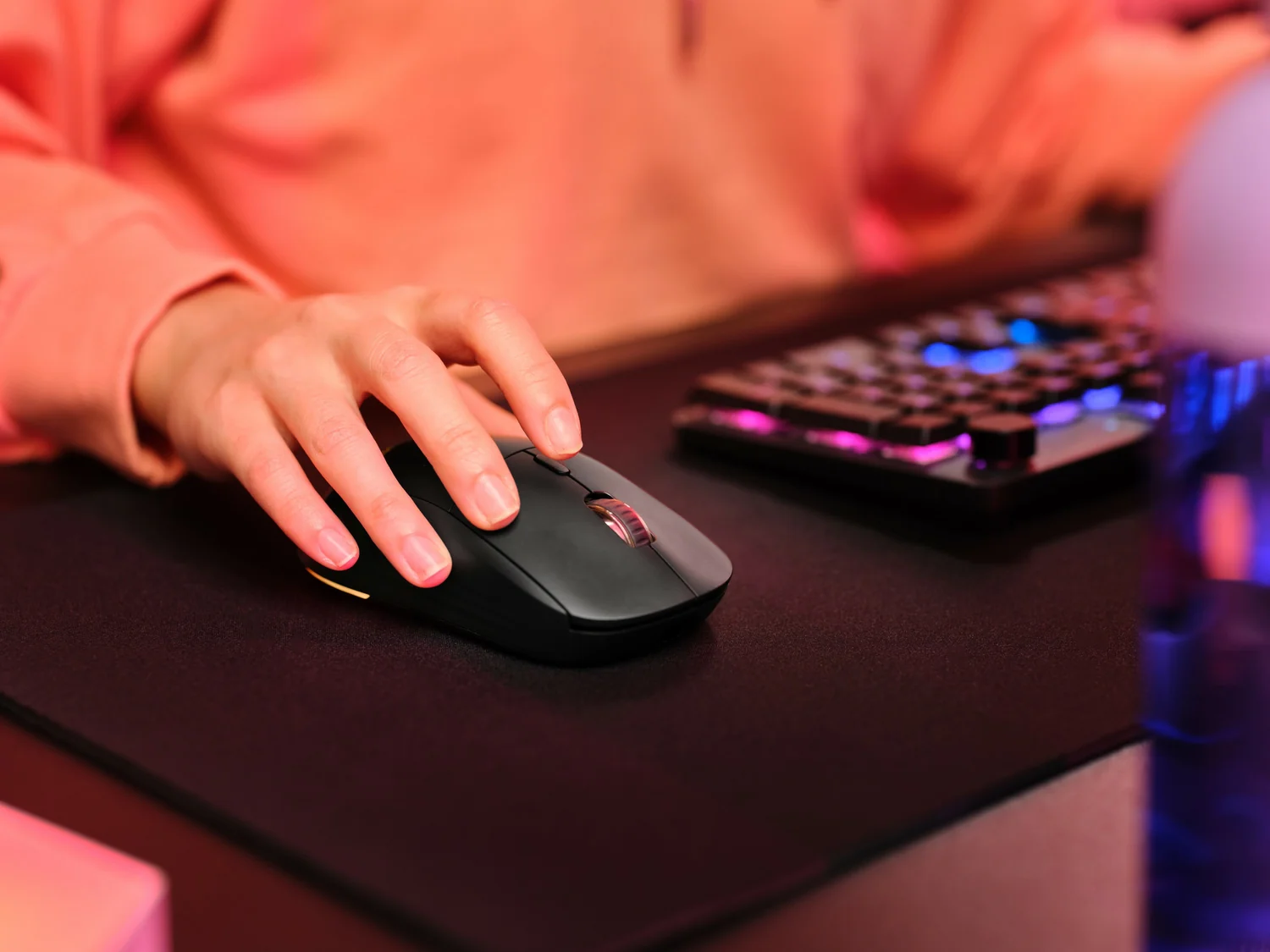 Rato Gaming sem fios Trust GXT 927 Redex+ Laser 25 600 DPI RGB Recarregável — Preto - Imagem 9