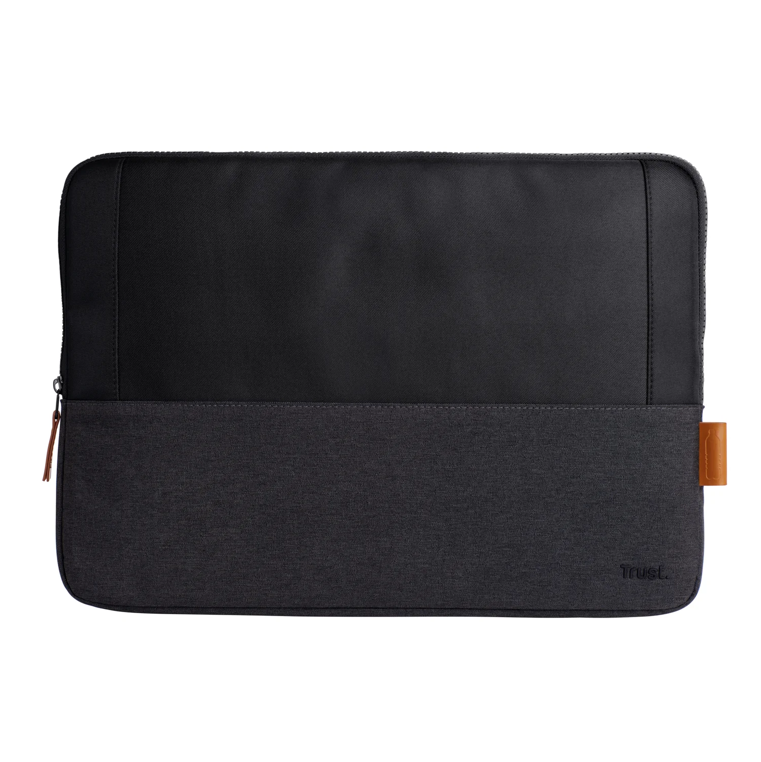 Capa para Portátil Trust Lisboa 16" Preto em Poliéster Reciclado com Fecho Zip - Imagem 3