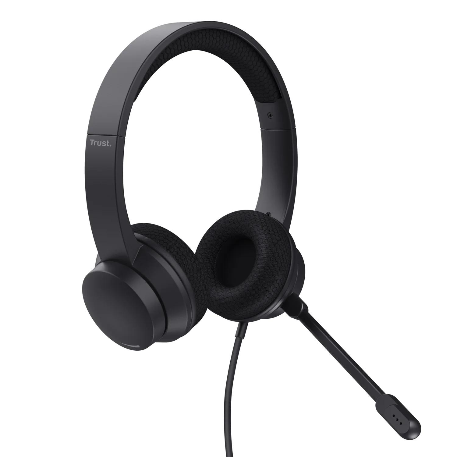 Auscultadores Trust HS-260 USB-ENC Binaural com Microfone Cancelamento de Ruído e Cabo 1.8m Preto - Imagem 2