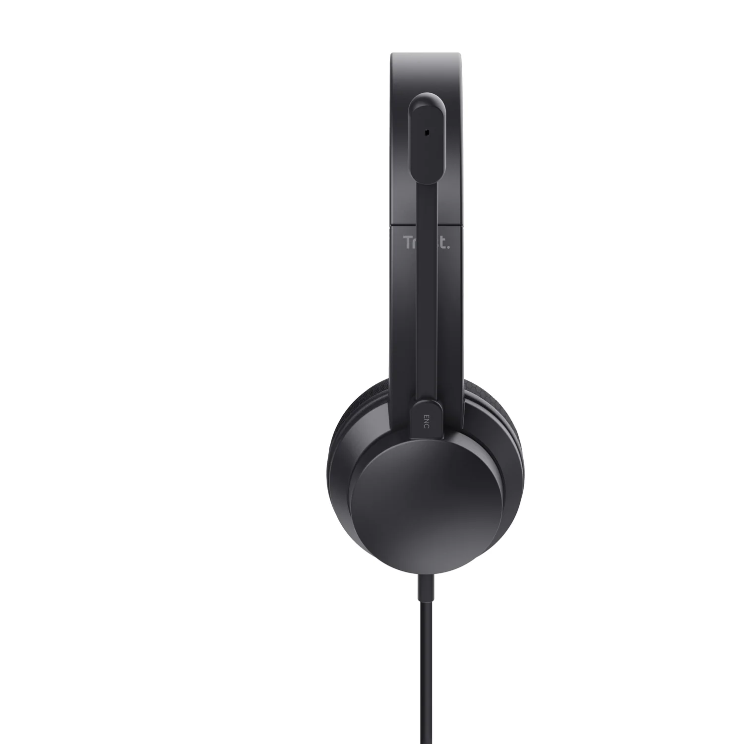 Auscultadores Trust HS-260 USB-ENC Binaural com Microfone Cancelamento de Ruído e Cabo 1.8m Preto - Imagem 4