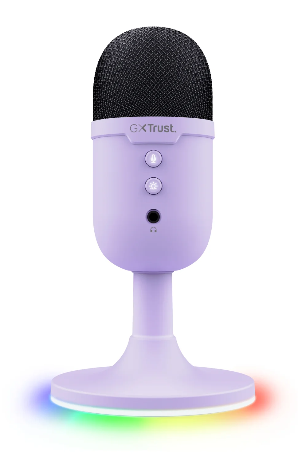 Microfone Trust GXT234P Yunix USB/3.5mm Condensador 48kHz 16-bit Roxo - Imagem 3