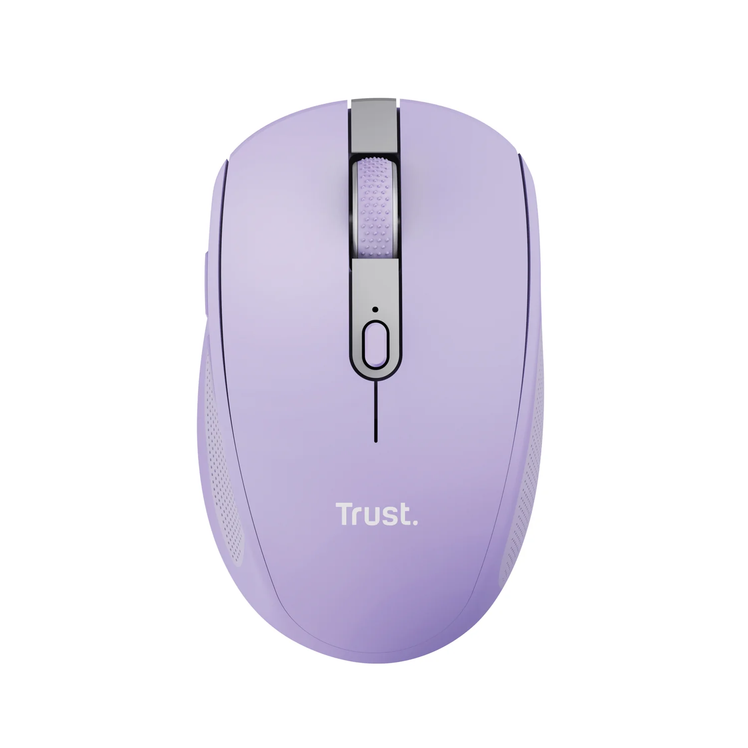 Rato Compacto Sem Fios Trust Ozaa Multi-Dispositivo Bluetooth e RF — Lilás - Imagem 3