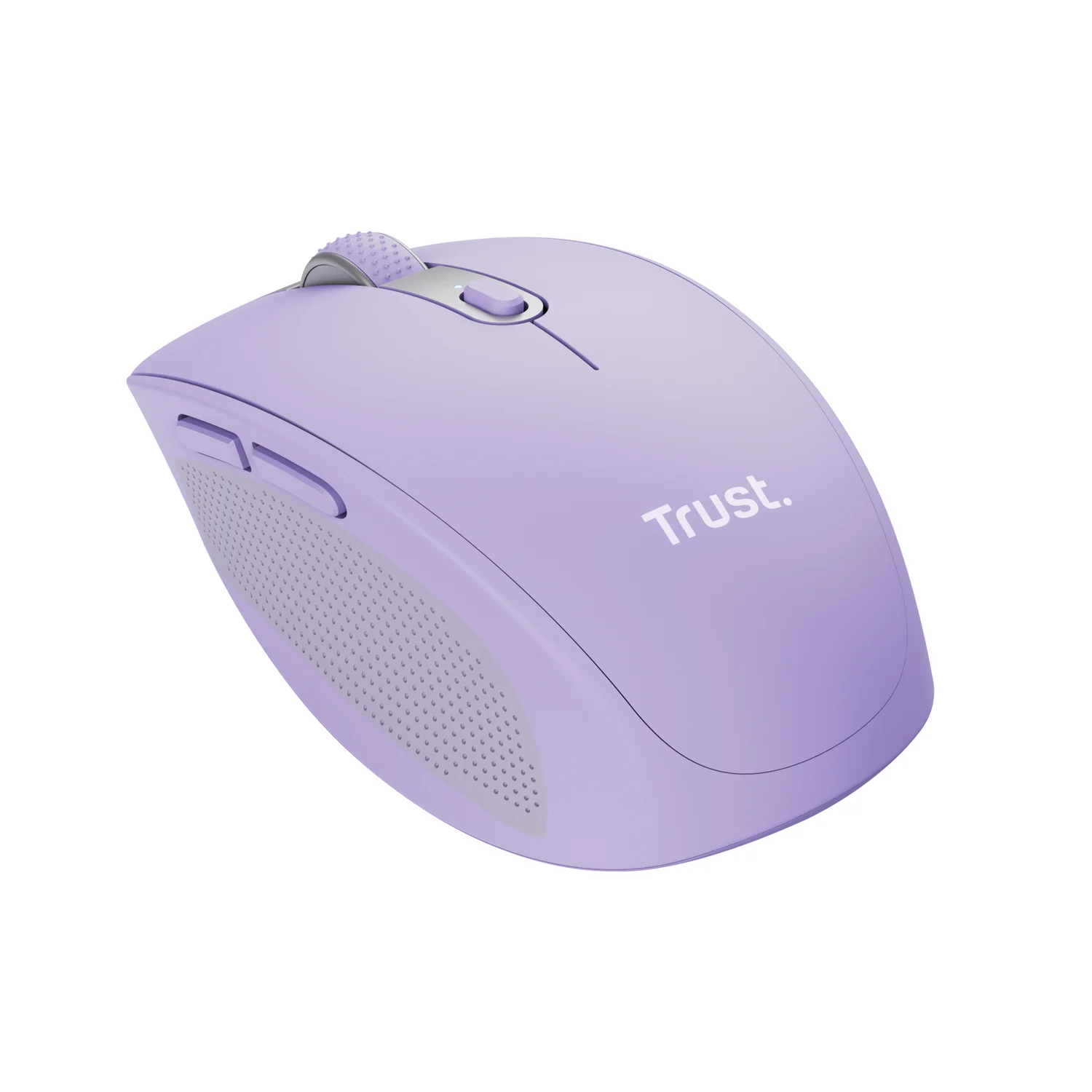 Rato Compacto Sem Fios Trust Ozaa Multi-Dispositivo Bluetooth e RF — Lilás - Imagem 2