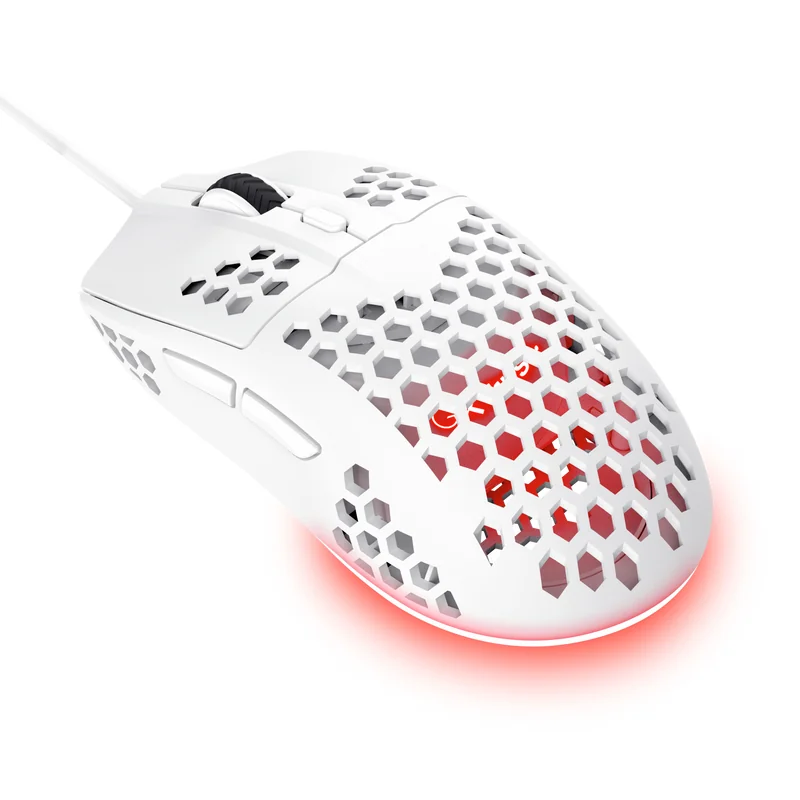 Rato Gaming Trust GXT 928W Helox Ótico 6400 DPI 6 Botões Programáveis RGB Branco - Imagem 2