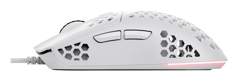 Rato Gaming Trust GXT 928W Helox Ótico 6400 DPI 6 Botões Programáveis RGB Branco - Imagem 4