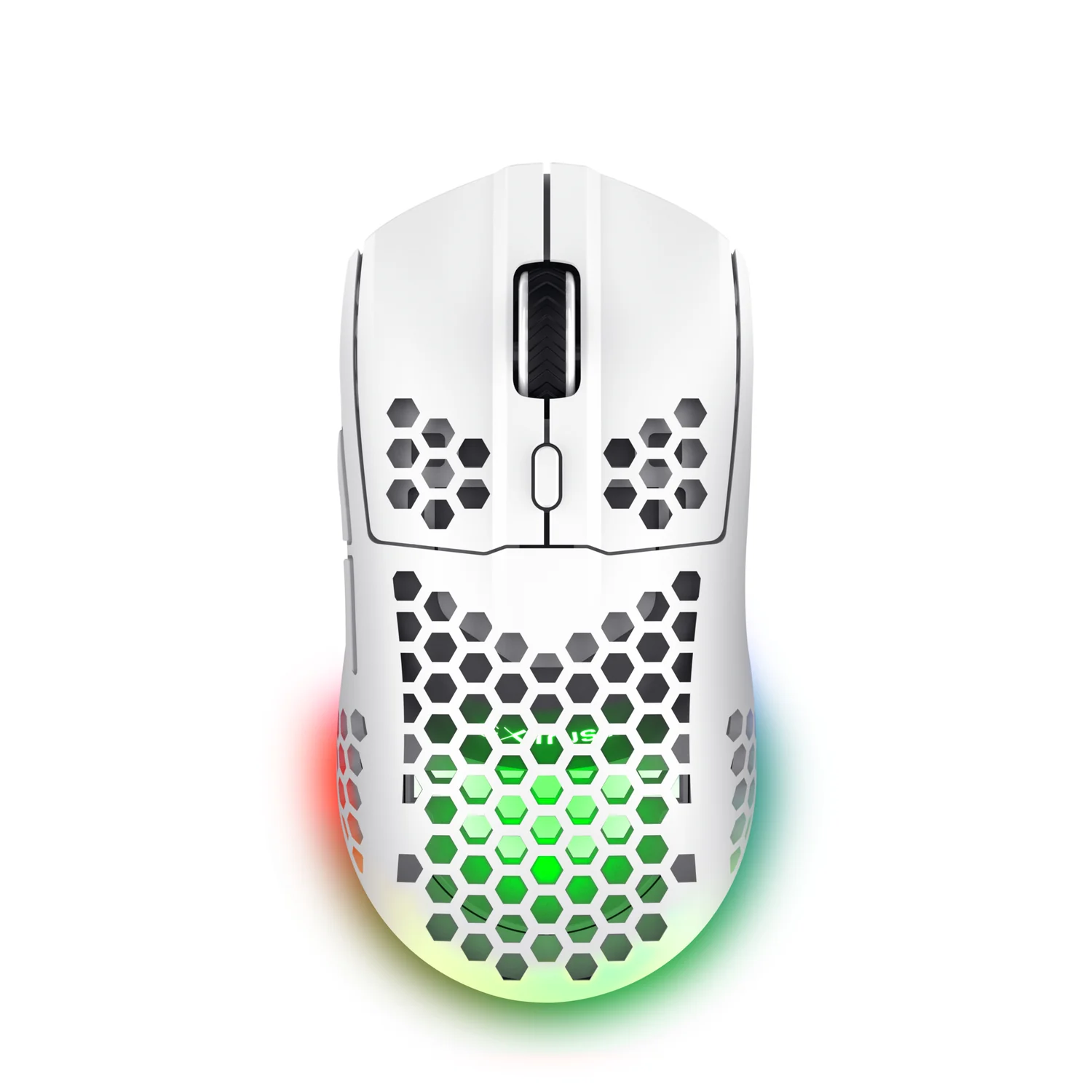 Rato Sem Fios Gaming Trust GXT929W Helox 4800 DPI RGB Recarregável 73g Branco - Imagem 4