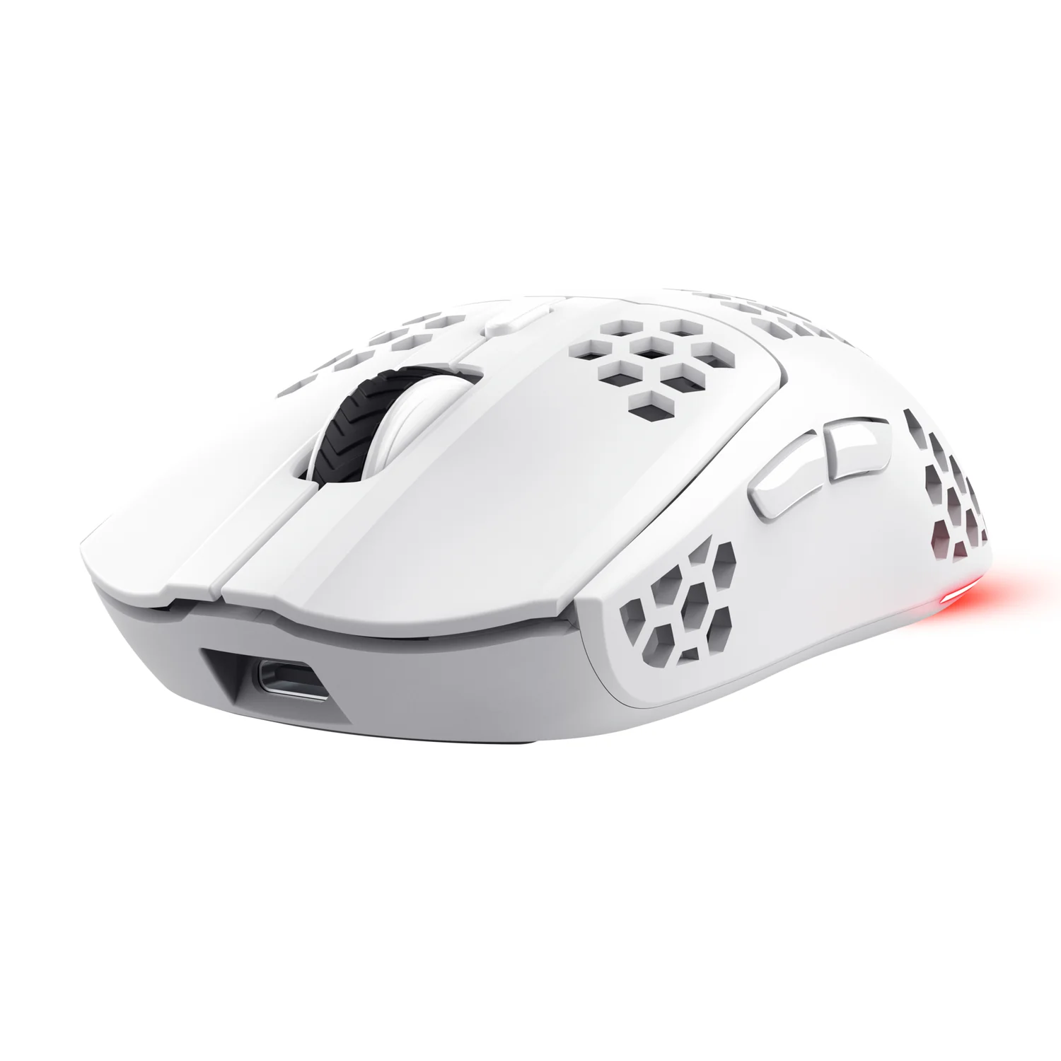 Rato Sem Fios Gaming Trust GXT929W Helox 4800 DPI RGB Recarregável 73g Branco - Imagem 1