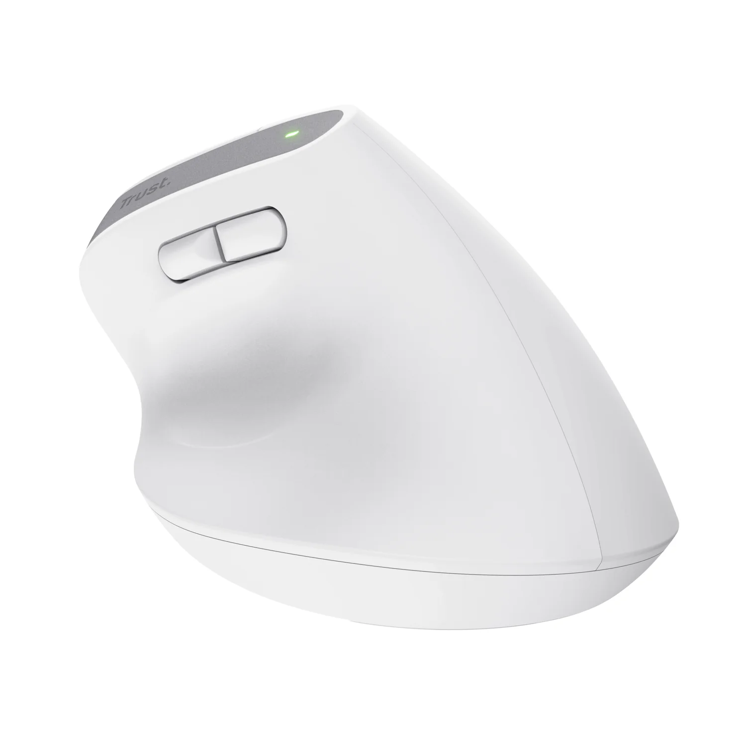 Rato Ergonómico Vertical Sem Fios Trust Bayo+ Multi-Dispositivo com Bluetooth e USB-C — Branco - Imagem 7