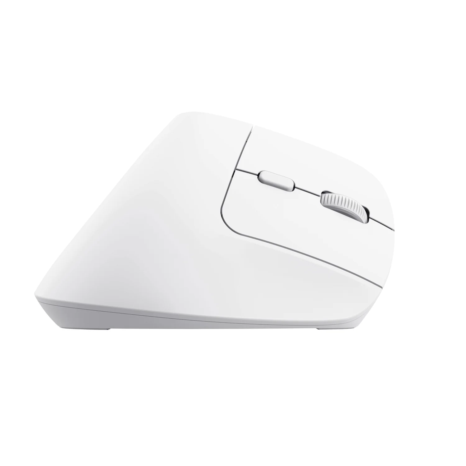 Rato Ergonómico Vertical Sem Fios Trust Bayo+ Multi-Dispositivo com Bluetooth e USB-C — Branco - Imagem 6