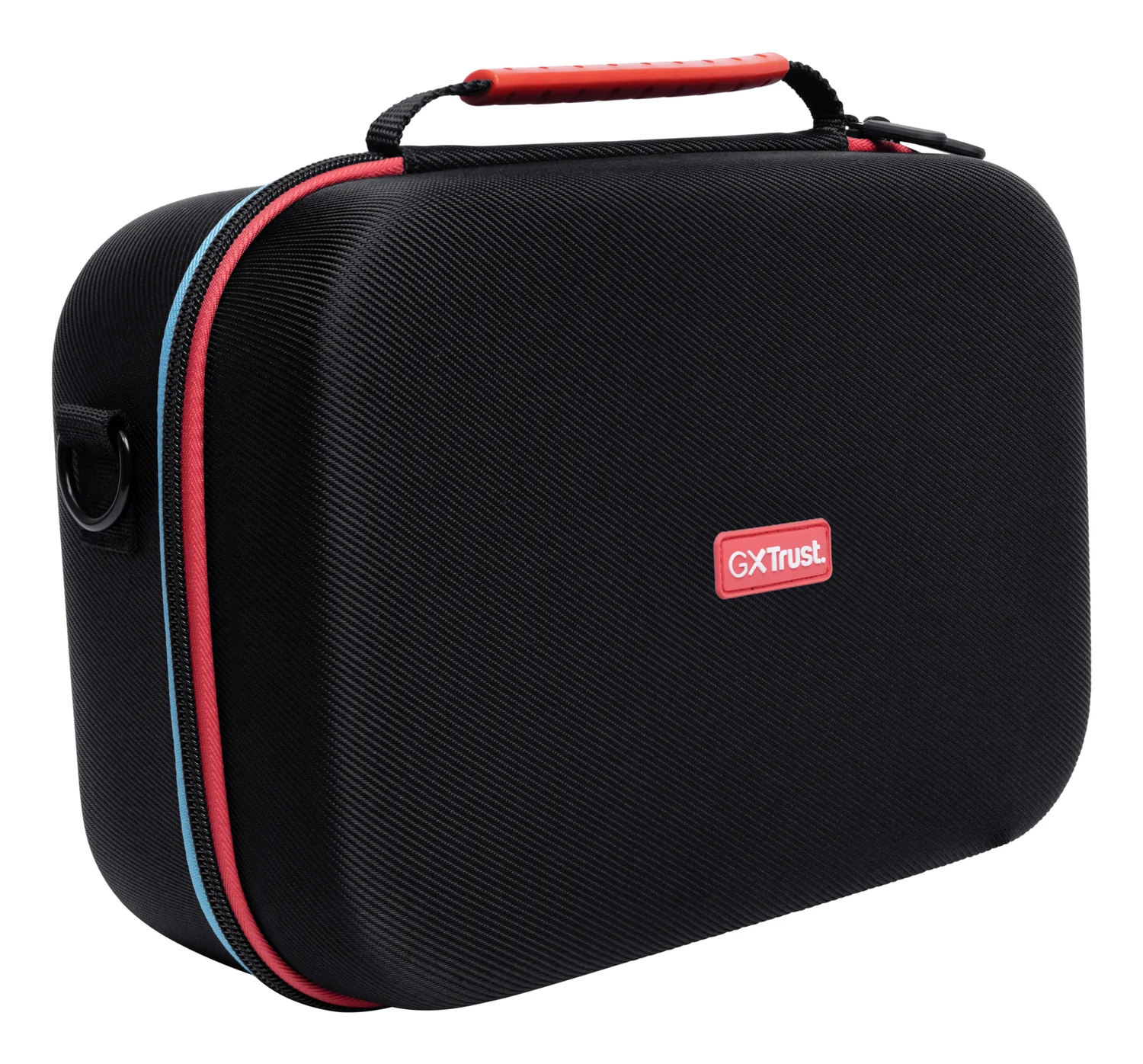 Mala de Transporte Rígida Trust GXT 1247 para Nintendo Switch e Switch OLED Preto/Azul/Vermelho - Imagem 1