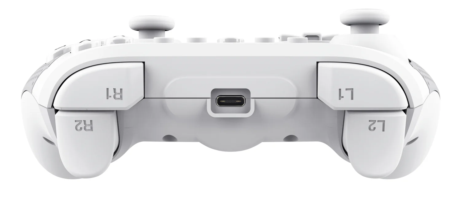 Comando Trust GXT 1246W Muta Bluetooth Nintendo Switch Sem Fios Branco 15 Botões Bateria 15h - Imagem 2