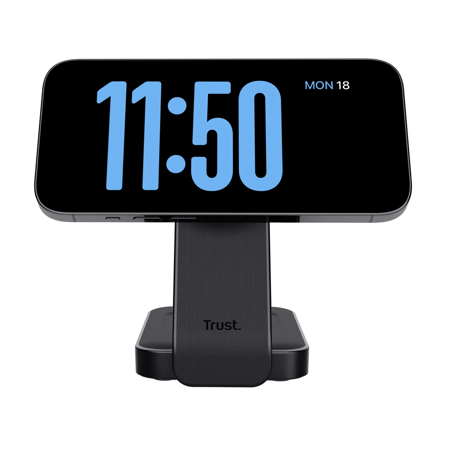 Carregador Magnético sem Fios Trust Viro 3 em 1 para iPhone, Apple Watch e AirPods 20W Preto - Imagem 6