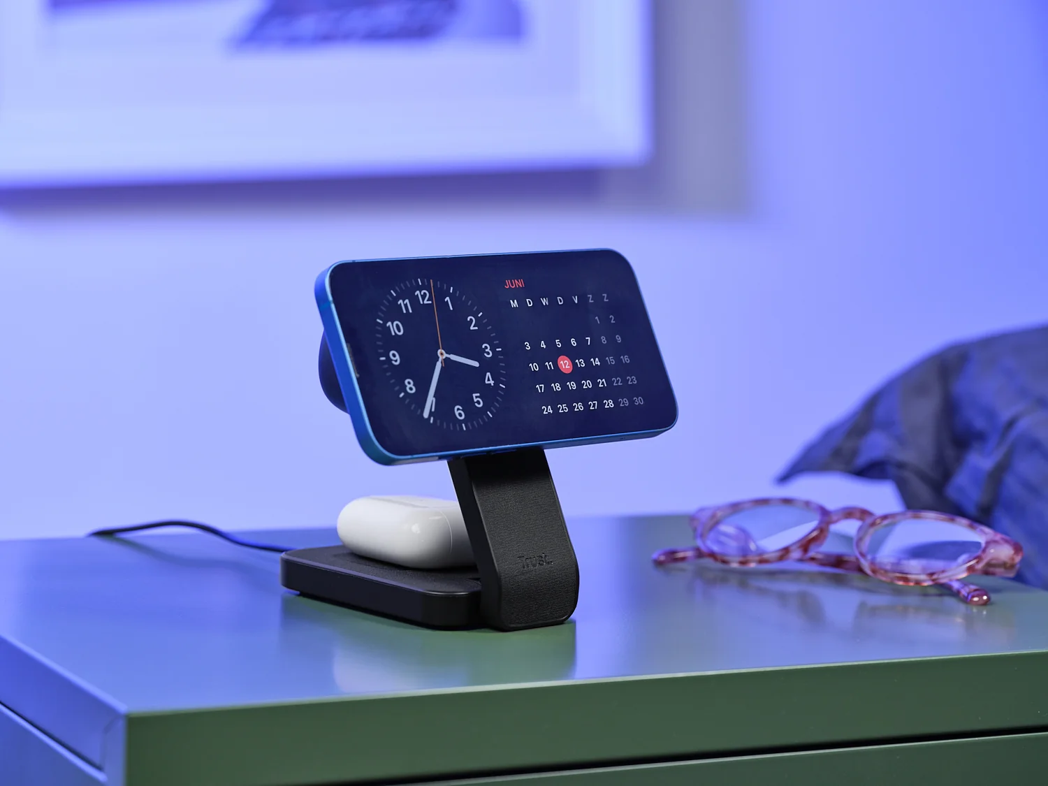 Carregador Magnético sem Fios Trust Viro 3 em 1 para iPhone, Apple Watch e AirPods 20W Preto - Imagem 14