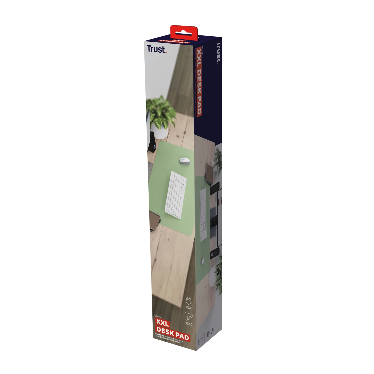 Tapete de Secretária Trust Benya XXL 900×430 mm Verde - Imagem 4