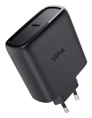 Carregador Trust Maxo 65W USB-C GaN Power Delivery 3.0 PPS com Cabo 2m Preto - Imagem 3