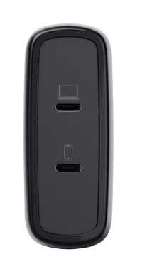 Carregador USB-C GaN 100 W 2 Portas Trust Maxo Carregamento Rápido Preto - Imagem 6