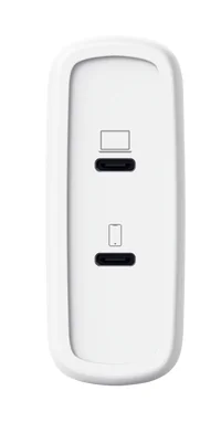 Carregador Trust Maxo 100W GaN 2 Portas USB-C Power Delivery 3.0 PPS com Cabo USB-C 2m Branco - Imagem 6