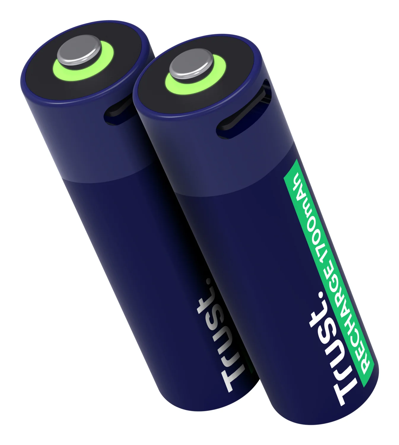 Pilhas Recarregáveis AA USB-C Trust 1700mAh 800 Ciclos Sustentáveis Pack 2 Unidades - Imagem 3
