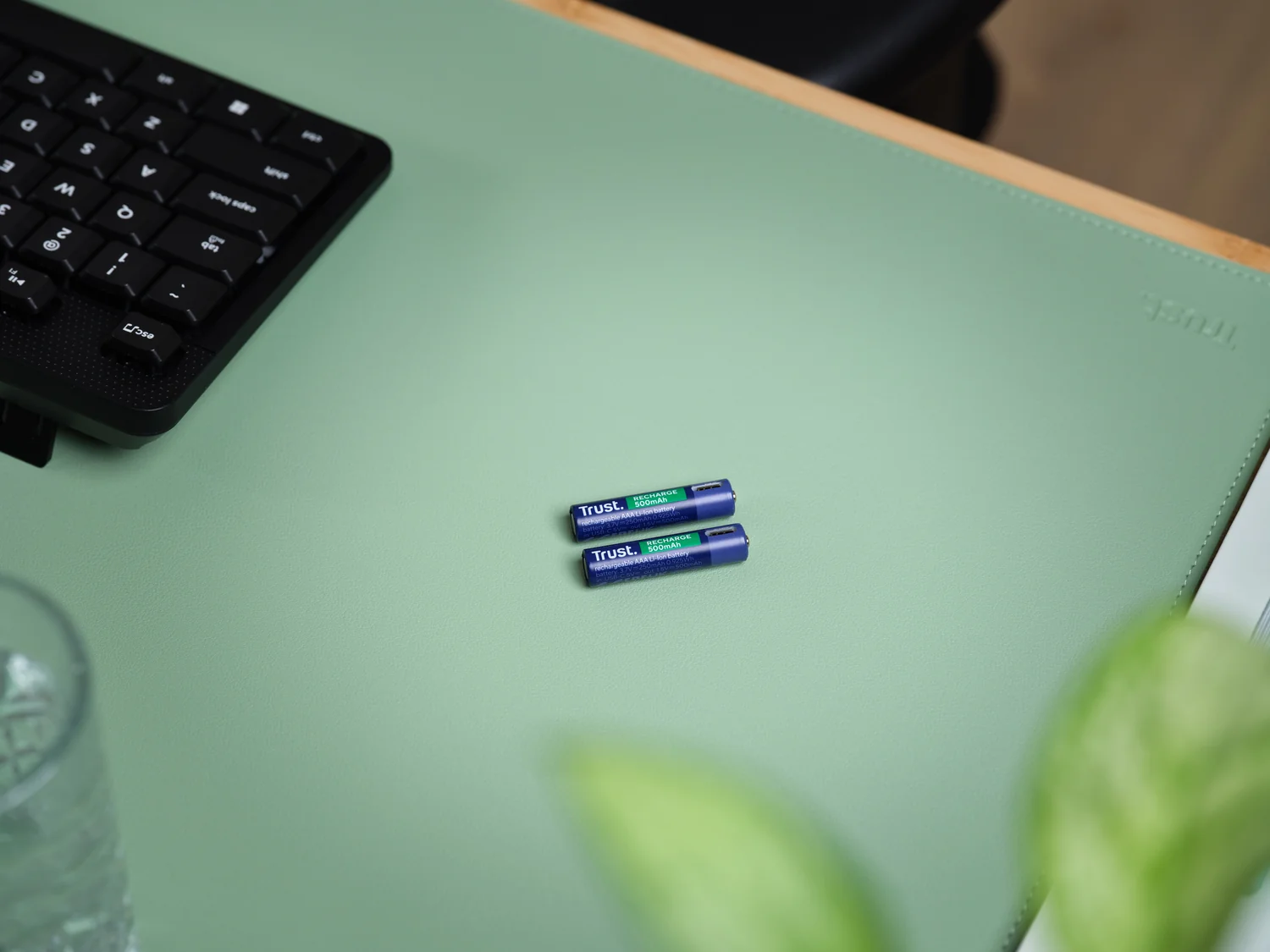 Pilhas Recarregáveis Trust AAA USB-C 500 mAh (Pack de 2) 800 Ciclos Azul/Verde - Imagem 7
