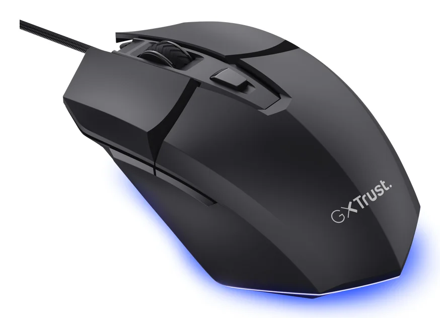Rato Gaming Trust GXT 121 Felox+ 10000 DPI 6 Botões Iluminação RGB Preto - Imagem 2
