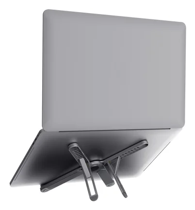 Suporte para Portátil Trust Macy Dobrável em Alumínio até 17.3" Ajustável 7 Posições Cinzento - Imagem 10