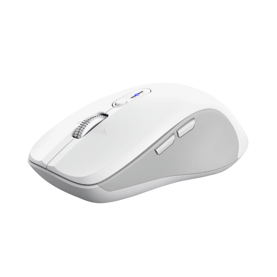 Rato Sem Fios Trust FERRO Hyperwheel Bluetooth 3200 DPI Ambidestro – Branco - Imagem 3
