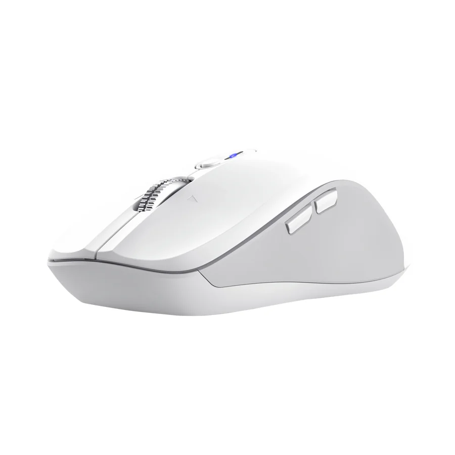 Rato Sem Fios Trust FERRO Hyperwheel Bluetooth 3200 DPI Ambidestro – Branco - Imagem 1