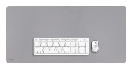 Tapete de Secretária XXL Trust Benya 900×430 mm Base Antiderrapante – Cinzento - Imagem 3