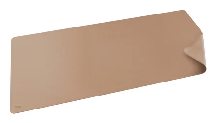 Tapete de Secretária XXL Trust Benya 900×430 mm Base Antiderrapante – Bege - Imagem 1