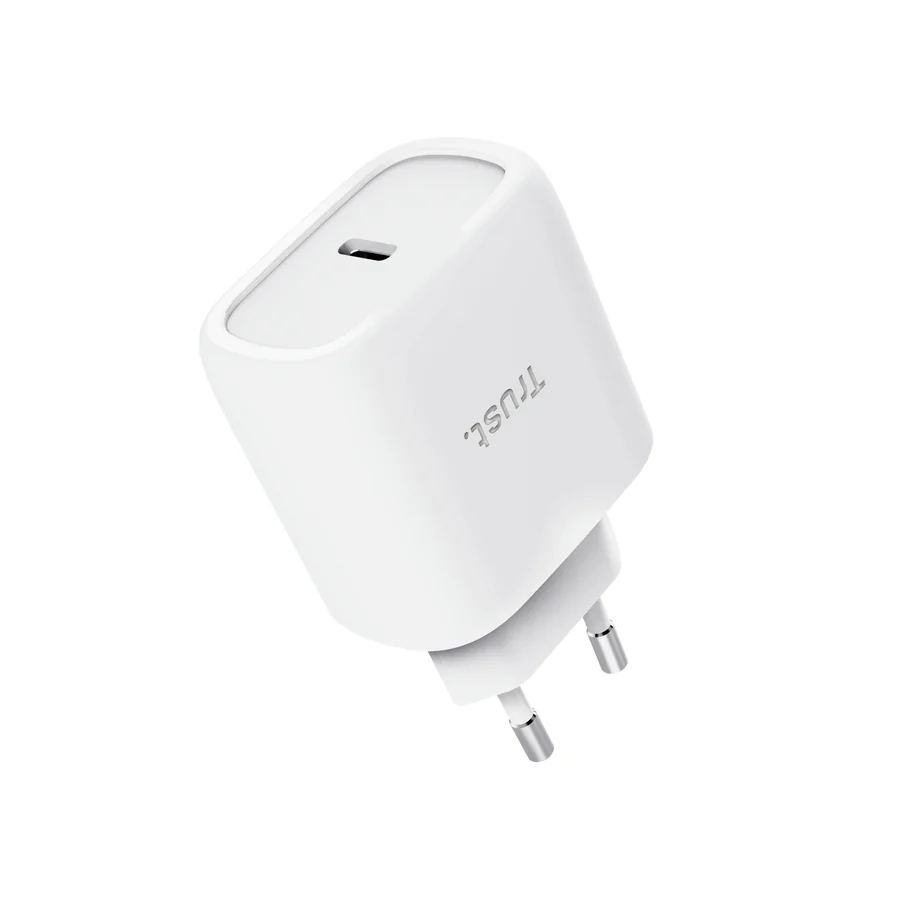 Carregador USB-C Trust Maxo 45W GaN para Apple branco - Imagem 2