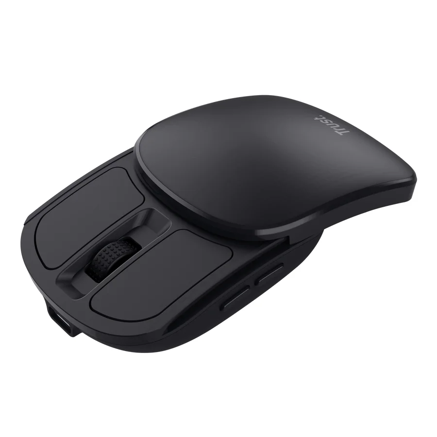 Rato sem fios Trust ZYLO Pocket 2400 DPI Recarregável USB-C Compacto Preto - Imagem 2