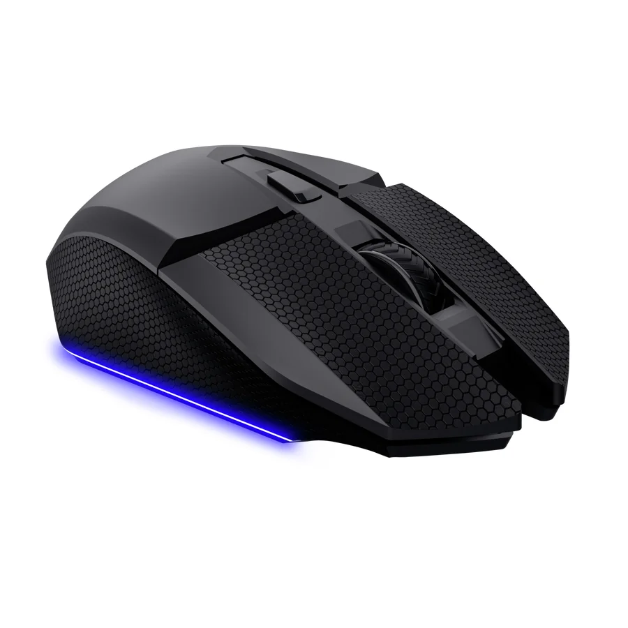 Rato Gaming Sem Fios Trust GXT 122 Felox+ Dual Wireless 10000 DPI 7 Botões Iluminação RGB Preto - Imagem 3
