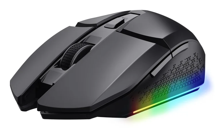 Pack Gaming Trust GXT 794 3 em 1 Teclado TKL RGB Rato 4800 DPI Tapete Layout PT Preto - Imagem 8