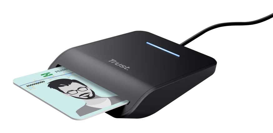 Leitor de Cartões SmartCard Trust Primo USB-C para DNI e Cartão do Cidadão - Imagem 2
