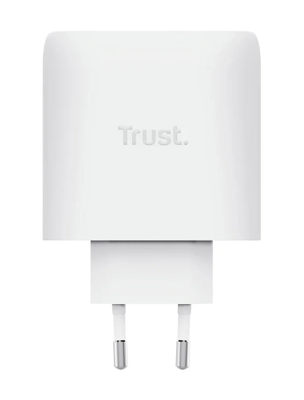 Carregador GaN Trust Maxo 65W 4 Portas USB-C + USB-A Carregamento Rápido PD QC4+ Branco - Imagem 4