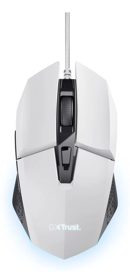 Rato Gaming Trust GXT 109 Felox 6400 DPI 6 Botões Programáveis RGB Branco - Imagem 5