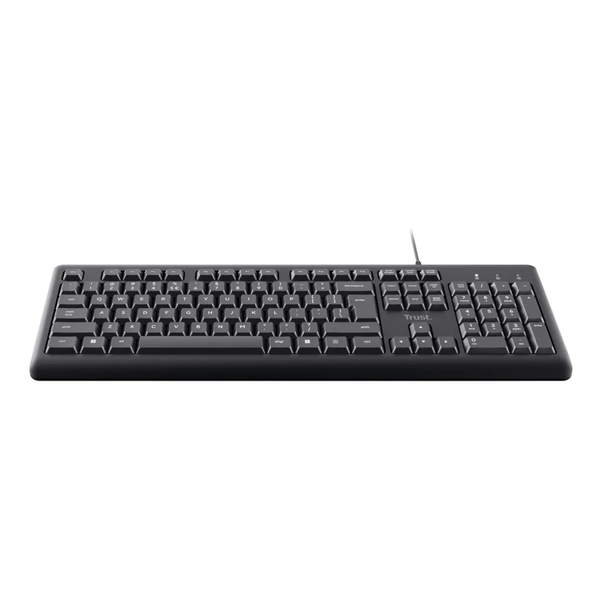 Teclado Trust TK-150 com Fios Layout PT Preto - Imagem 3