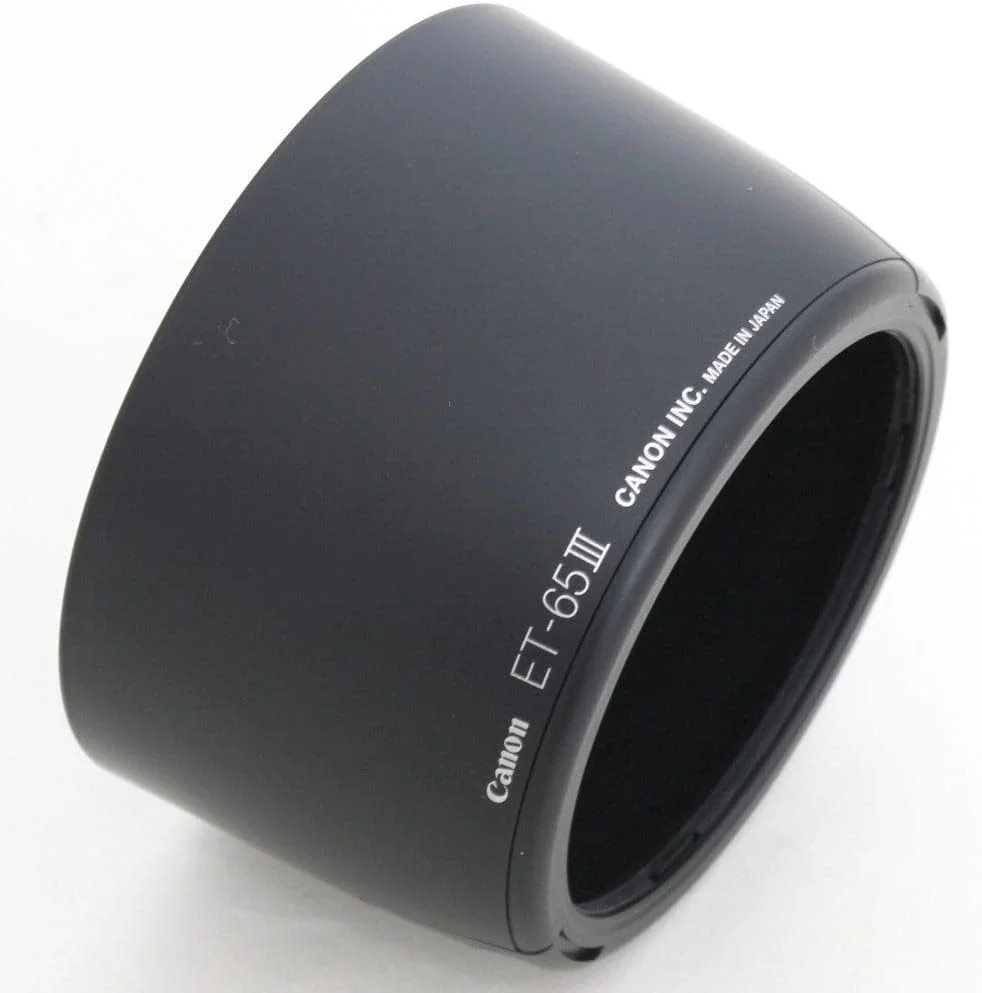 Parasol para Objetiva Canon ET-65 III para Lentes EF Compatíveis Preto - Imagem 2