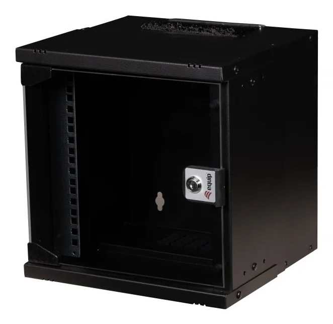 Bastidor Rack de Parede 10" 6U Equip Eco Mount 300x300mm Preto