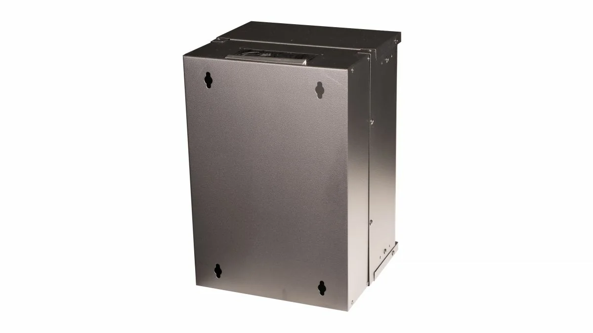 Bastidor de rede Equip Eco Mount 10" 9U 300x300 mm RAL7035 preto - Imagem 2