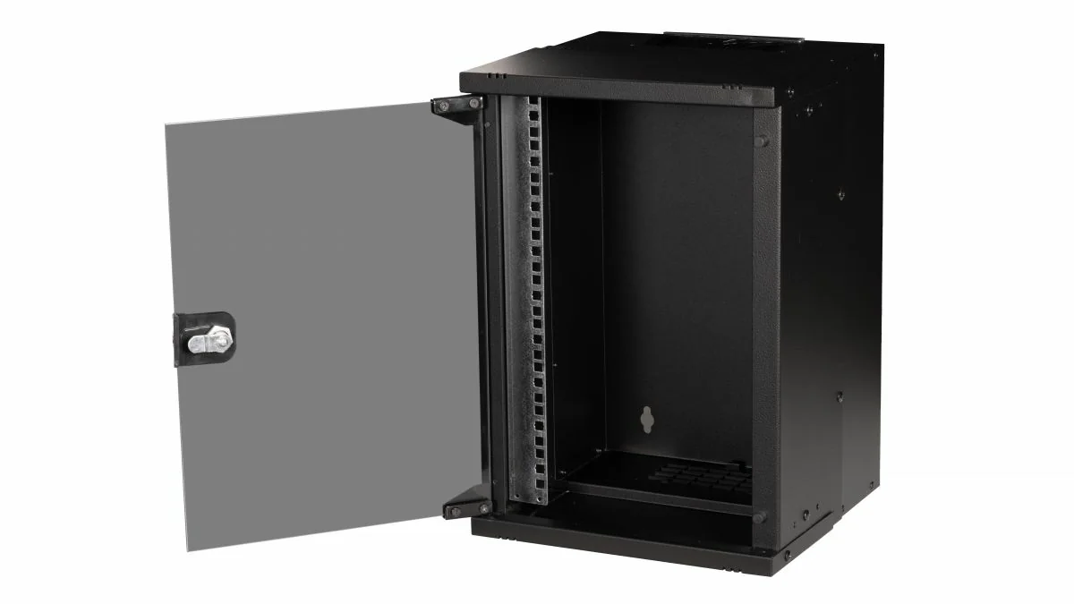 Bastidor de rede Equip Eco Mount 10" 9U 300x300 mm RAL7035 preto - Imagem 3