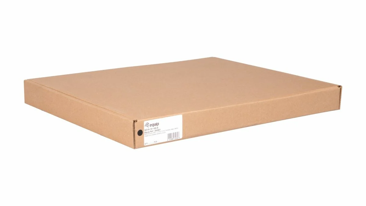 Prateleira deslizante Equip EZVS-19-1-60-B para rack 19" 1U 600mm preta - Imagem 4