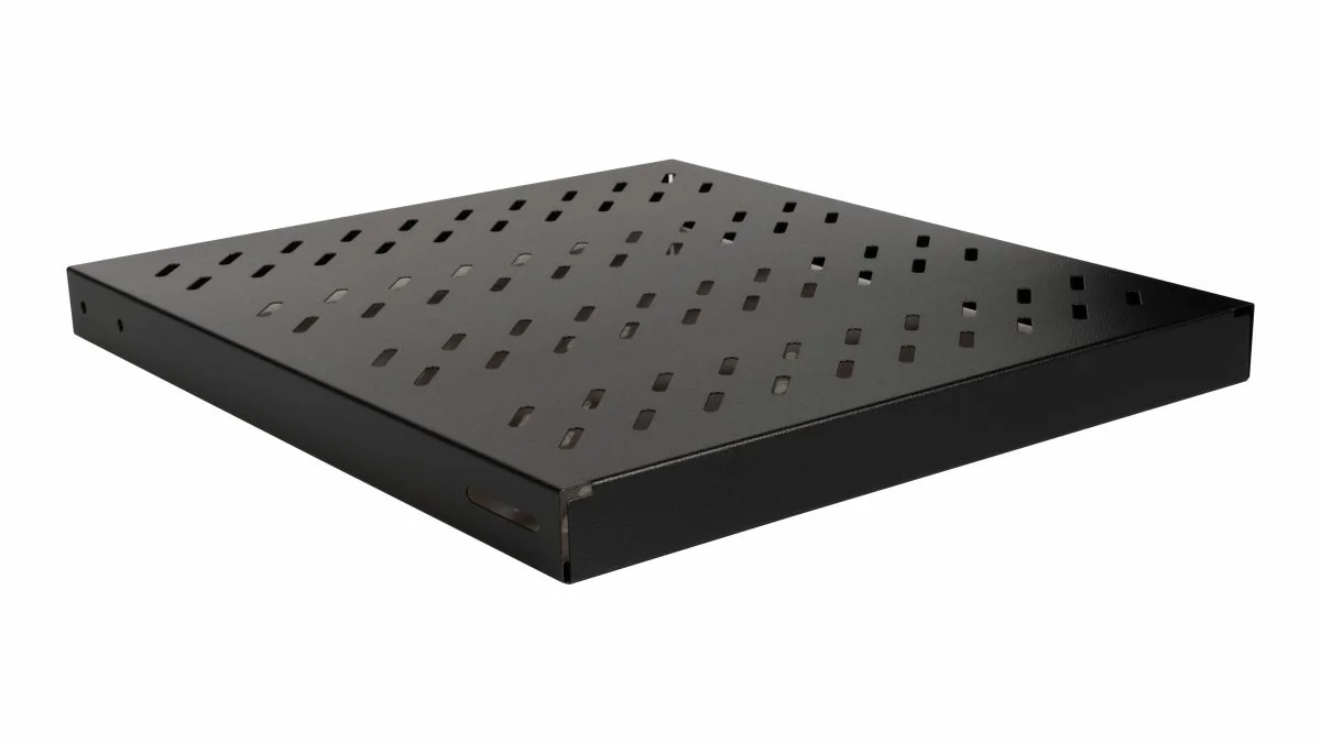 Prateleira Variável para Bastidor Equip 19" 1U 500mm Preto - Imagem 1
