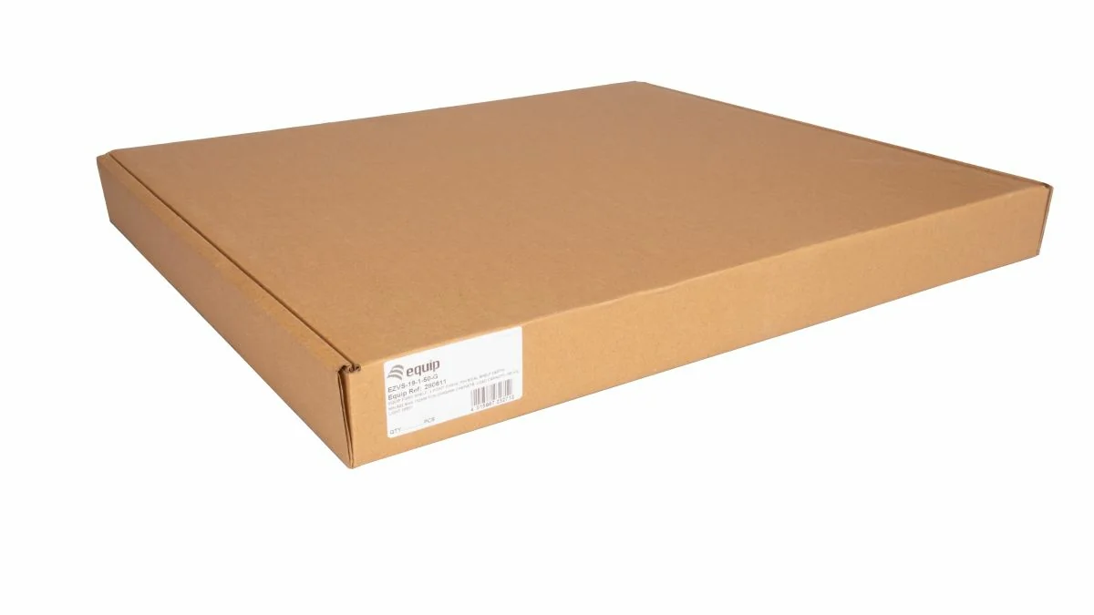 Prateleira Variável para Bastidor 19" 1U 500mm Equip Cinzenta - Imagem 4