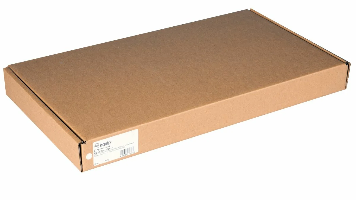 Prateleira Fixa para Bastidor Equip 19" 1U 400mm Cinzento - Imagem 5
